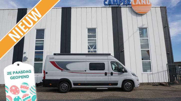 Bürstner Eliseo C 642 AUTOMAAT/BUSBIKER/MAXXFAN, Caravans en Kamperen, Campers, Bedrijf, tot en met 2, Buscamper of Camperbus