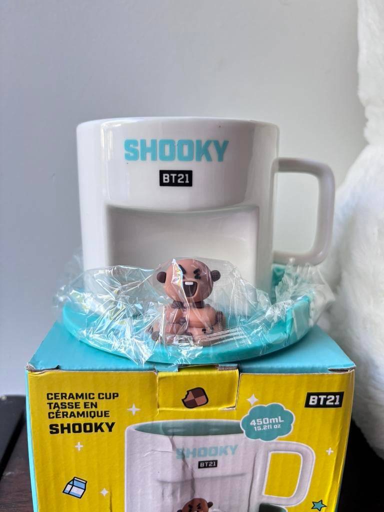 BT21 Collection Cartoon Ceramic Cup, Ophalen of Verzenden, Nieuw