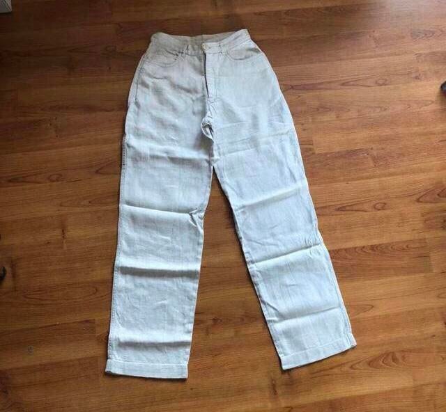 Linnen broek, Overige kleuren, Ophalen of Verzenden, Maat 34 (XS) of kleiner, Lang