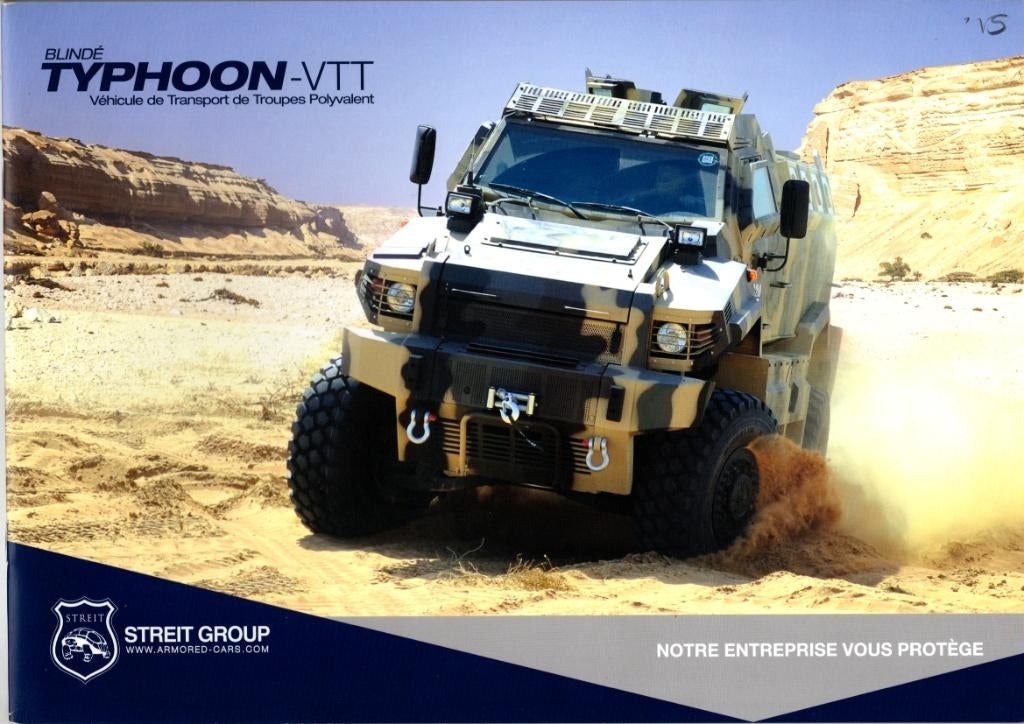 Streit Group folders – militaire & gepantserde voertuigen, Verzenden, Zo goed als nieuw, Overige merken