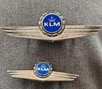 Vintage KLM piloten vleugels wings, 2 stuks, Ophalen of Verzenden