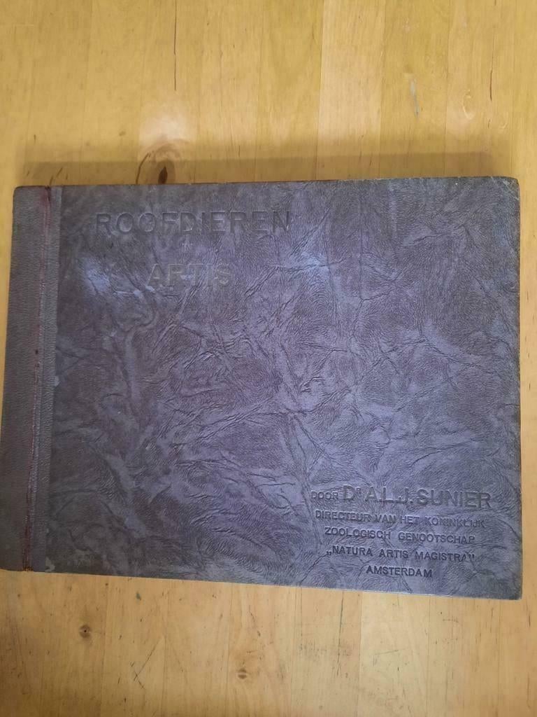 ROOFDIEREN IN ARTIS -  KAHREL THEE - 1932 - COMPLEET ALBUM, Ophalen of Verzenden