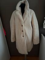Thunder Fox Dames Borg Jas Ecru Maat XL met Knopen, Kleding | Dames, Jassen | Winter, Ophalen of Verzenden, Zo goed als nieuw