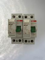 ABB 2-polige aardlekschakelaars 40A, Ophalen of Verzenden, Gebruikt, Schakelaar