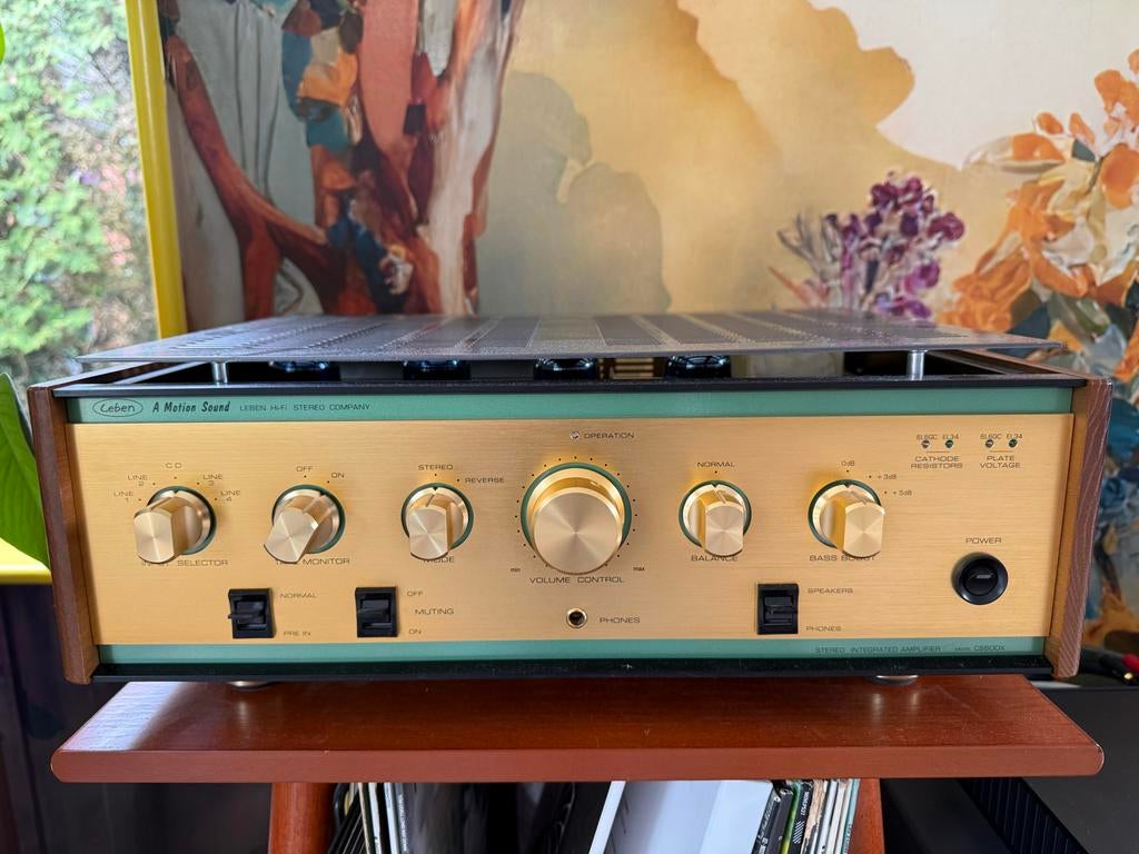 Leben CS600X met Sophia Electric KT88/EL34, Audio, Tv en Foto, Zo goed als nieuw, Ophalen, Overige merken, Minder dan 60 watt