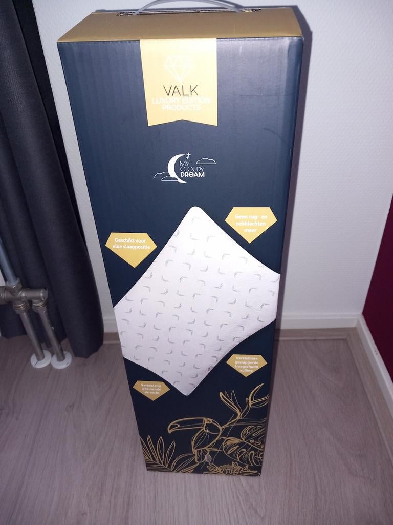 Nieuw Van der Valk hoofdkussen Pillow, Huis en Inrichting, Slaapkamer | Beddengoed, Eenpersoons, Wit, Nieuw, Ophalen of Verzenden