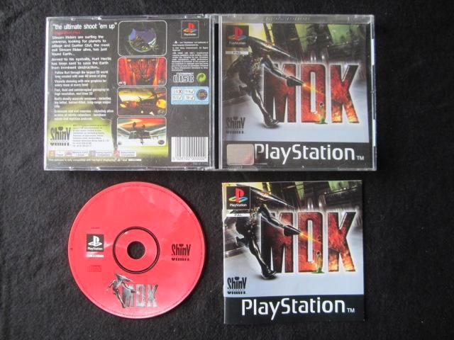 MDK m.d.k. PS1 Playstation 1, Spelcomputers en Games, Games | Sony PlayStation 1, Zo goed als nieuw, Avontuur en Actie, 1 speler