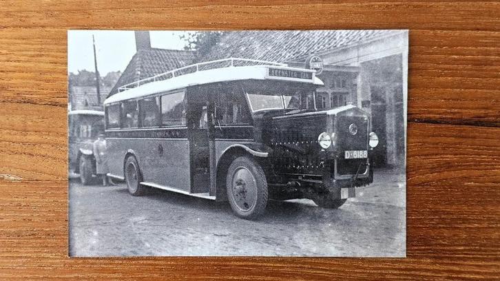 Foto BUS Leekster Tak Nietap 6, Verzamelen, Spoorwegen en Tramwegen, Gebruikt, Bus of Metro, Overige typen, Verzenden