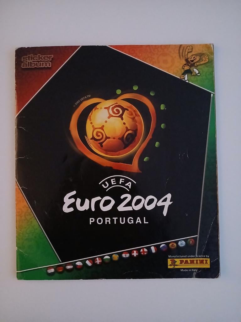 11X PANINI VOETBALALBUM WK EN EK, Maat XL, Ophalen of Verzenden, Zo goed als nieuw, Overige typen