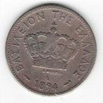 26-508 Griekenland 10 lepta 1894A, Ophalen of Verzenden, Overige landen, Losse munt