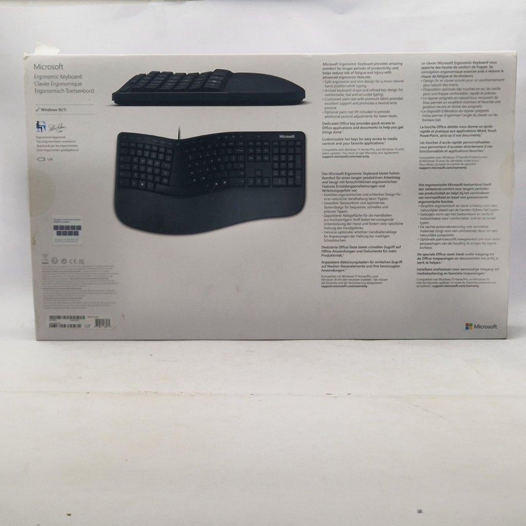 Microsoft Ergonomisch Keyboard 1878, Ophalen of Verzenden, Gebruikt, Ergonomisch