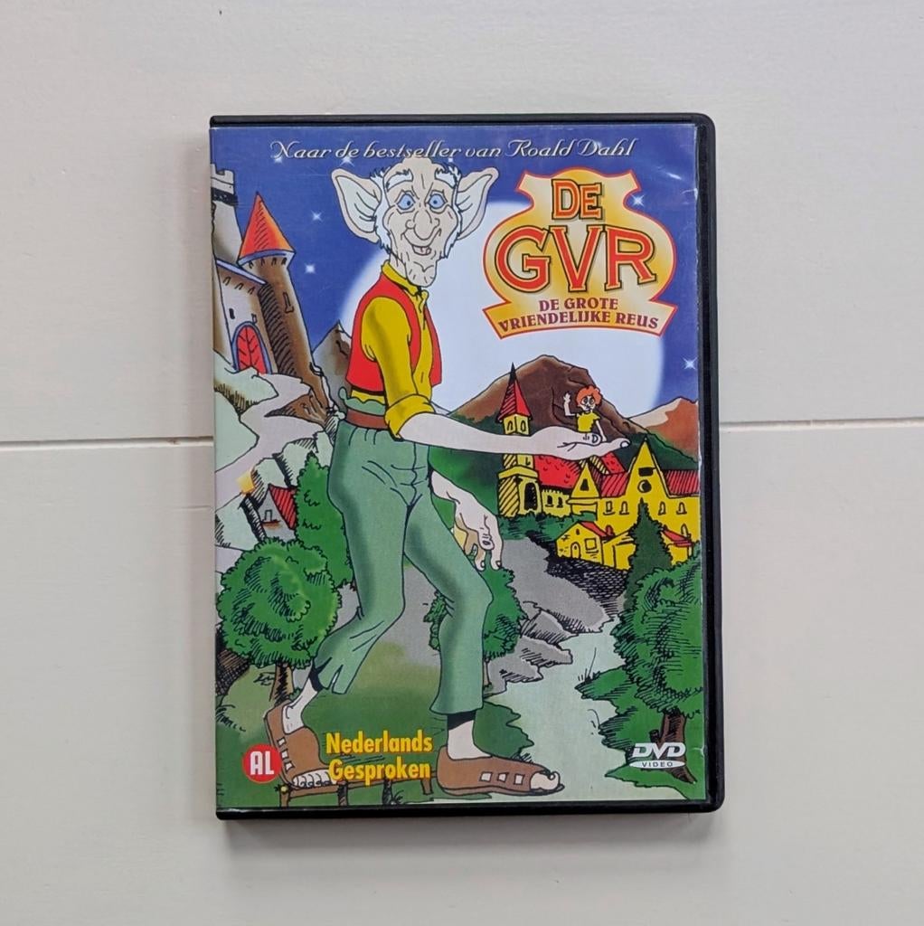 De GVR (1989) DVD Animatie, Roald Dahl, Alle leeftijden, Ophalen of Verzenden, Zo goed als nieuw, Amerikaans