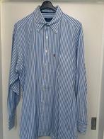 Gezellig streepjes overhemd, van arrow is schoon en  netjes, Ophalen of Verzenden, Zo goed als nieuw, Blauw