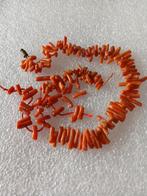 Stokjes bloedkoralen, losse, 33 cm, 20 gram, Verzenden, Gebruikt, Kraal