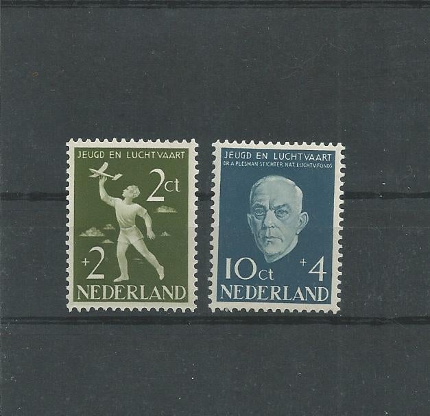 Nederland 1954, NVPH 647 t/m 648, postfris., Postzegels en Munten, Verzenden, Na 1940, Postfris