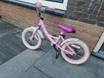 Roze kinderfiets Nogan 14 inch, Ophalen, Gebruikt, Minder dan 16 inch