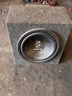 Ground Zero Subwoofer met Magnat Versterker, Ophalen, Gebruikt