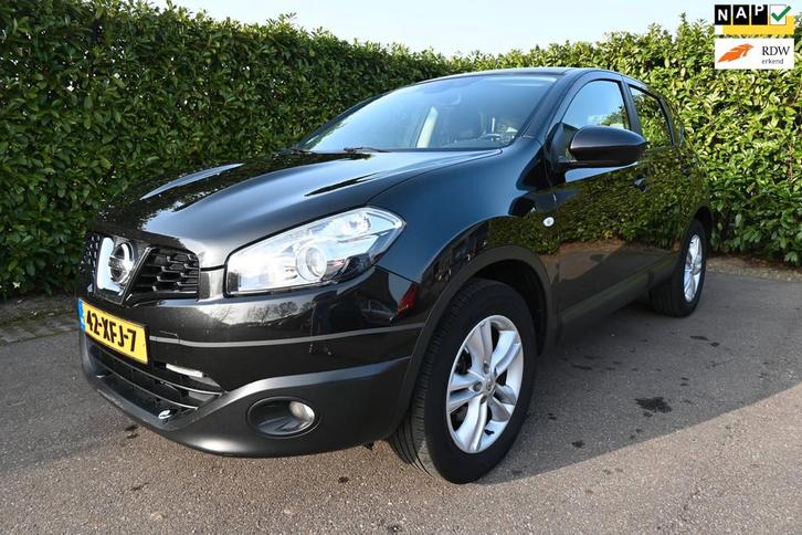 Nissan Qashqai 1.6 Acenta. Origineel Nederlandse auto met NA, Auto's, Nissan, Bedrijf, Te koop, Qashqai, ABS, Achteruitrijcamera