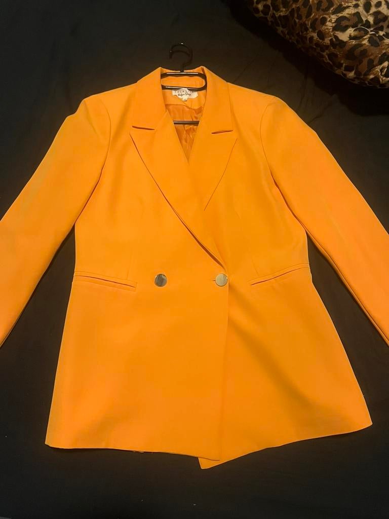 Oranje blazer, Ophalen, Nieuw, Maat 38/40 (M), Oranje