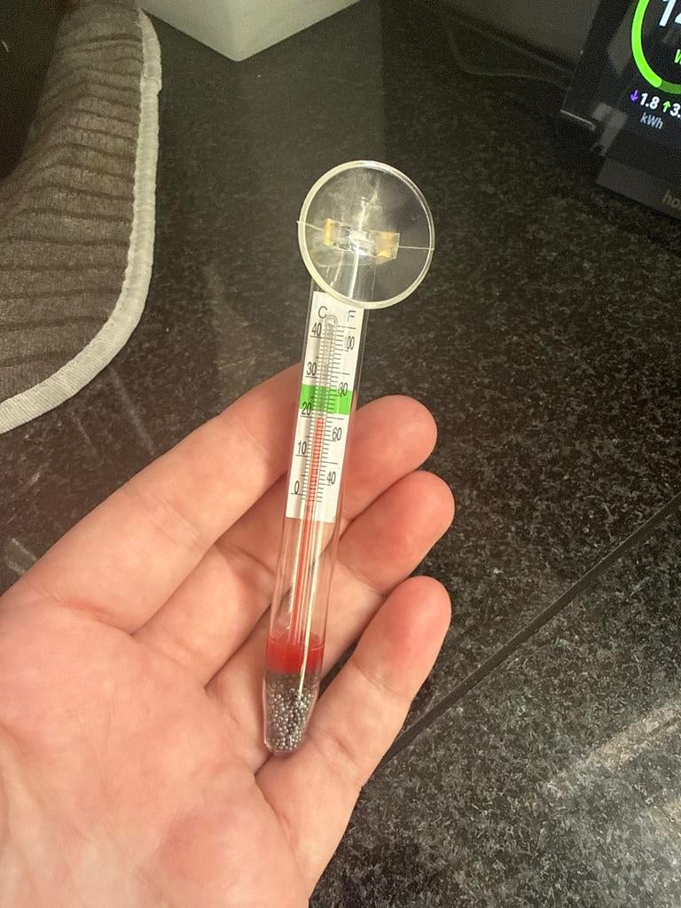 Tempratuur meter aquarium, Dieren en Toebehoren, Vissen | Aquaria en Toebehoren, Ophalen, Nieuw