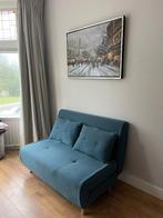 Made Haru 2-zits slaapbank, Huis en Inrichting, Ophalen, Tweepersoons, Zo goed als nieuw, Rechte bank