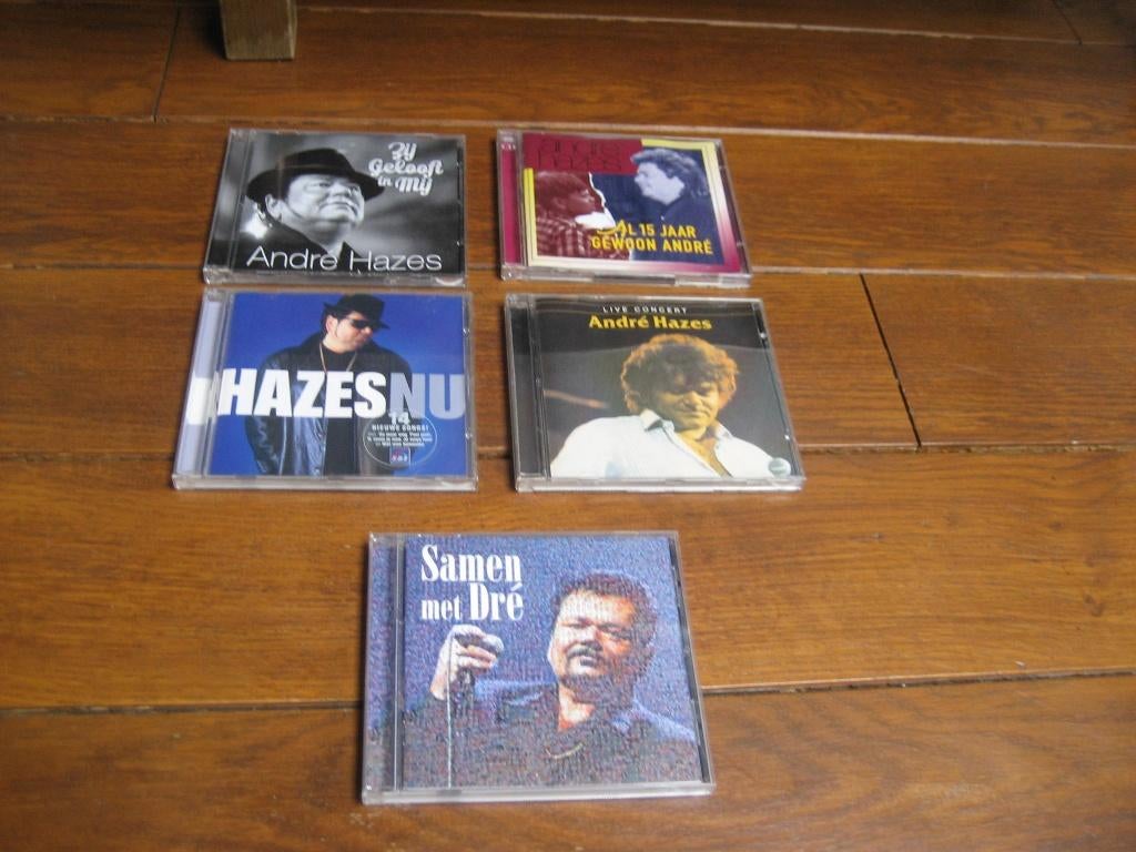 Andre hazes grote collectie albums 24x, Ophalen of Verzenden, Zo goed als nieuw, Levenslied of Smartlap