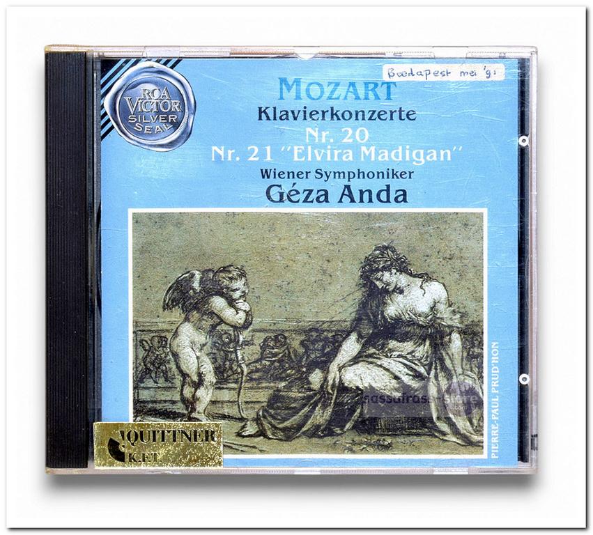 Mozart Klavierkonzerte Nr. 20 & Nr. 21 "Elvira Madigan", Ophalen of Verzenden, Classicisme, Zo goed als nieuw, Orkest of Ballet