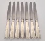 7x Verzilverde voorgerechtmessen Haags Lofje - Sola 100, Ophalen of Verzenden