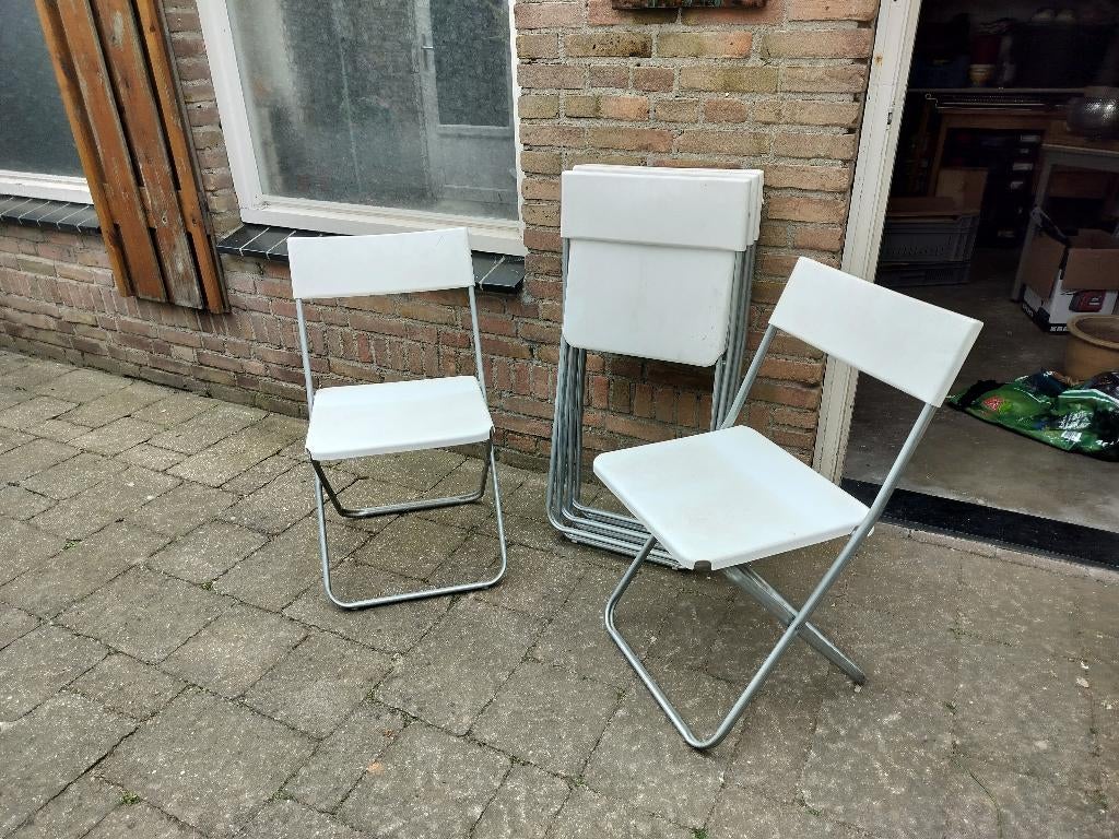 klapstoelen, Ophalen, Gebruikt