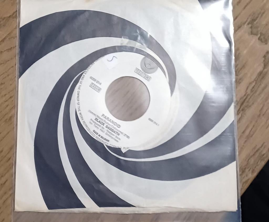 Black Sabbath - Paranoid / Rat Salad 7 inch vinyl single, Cd's en Dvd's, Vinyl Singles, Ophalen of Verzenden, 7 inch, Rock en Metal