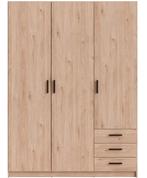 Kledingkast 3-deurs gratis af te halen, 150 tot 200 cm, Zo goed als nieuw, 150 tot 200 cm, Overige houtsoorten