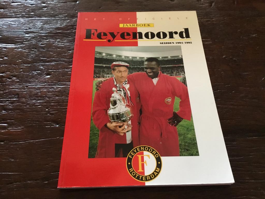 Jaarboek Feyenoord seizoen 1994/1995, Verzamelen, Ophalen of Verzenden, Zo goed als nieuw, Feyenoord