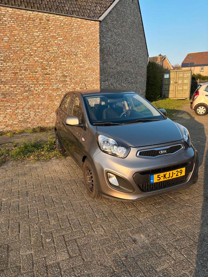 Kia Picanto 1.2 Cvvt 5-DRS 2013 Grijs, Auto-onderdelen, Carrosserie en Plaatwerk, Spatbord, Kia, Voor, Gebruikt, Ophalen
