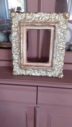 Gipsen Barok Lijst met Goudkleurige Afwerking, Overige materialen, Minder dan 50 cm, Gebruikt, Ophalen of Verzenden