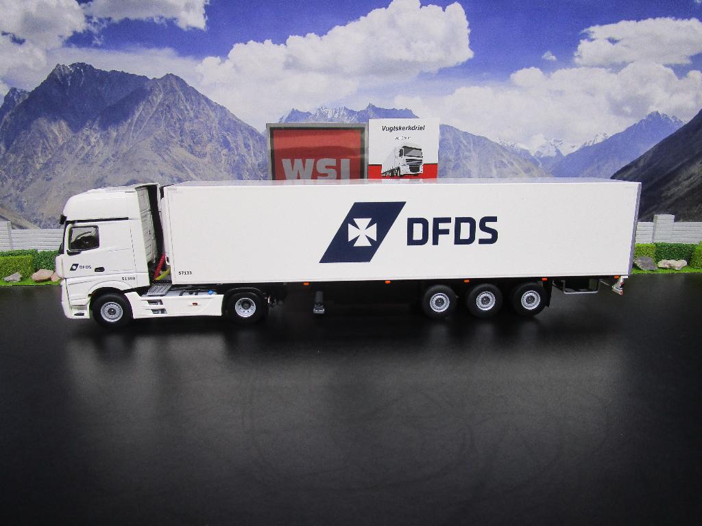 Wsi 01-4546 DFDS , Mercedes-Benz Actros MP5 Giga Space, Ophalen, Nieuw, Bus of Vrachtwagen, Wsi