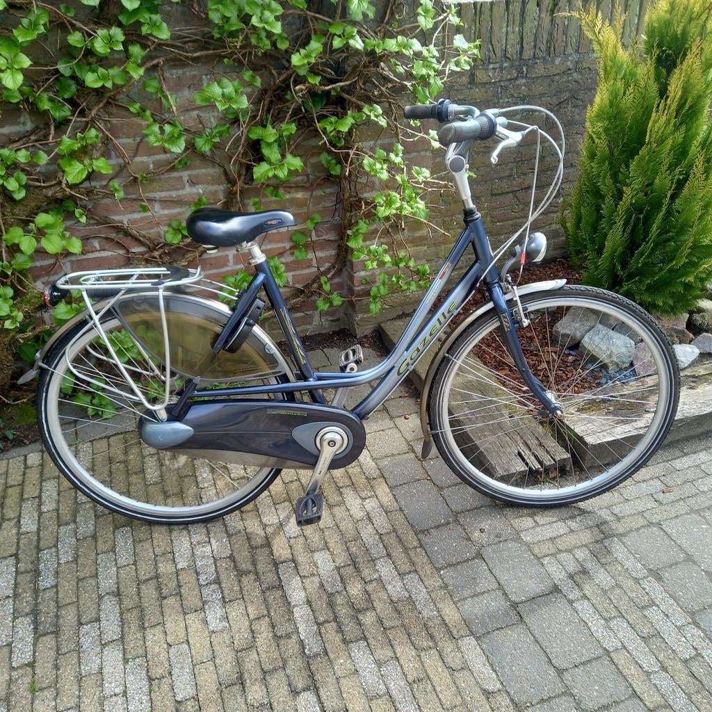 Zeer nette Gazelle " Orange ", Ophalen, 53 tot 56 cm, Versnellingen, Zo goed als nieuw