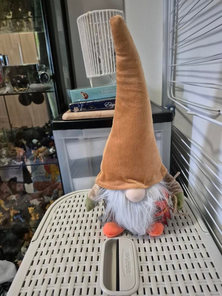 Herfst gnome decoratie van stof, Huis en Inrichting, Woonaccessoires | Overige, Ophalen of Verzenden