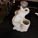 Keramieken Olifantje met Craquelé Glazuur - Decoratief, Ophalen of Verzenden, Zo goed als nieuw