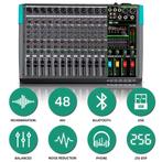 Nieuwe First Class Professionele Audio Mixer 12 Kanaals, Ophalen of Verzenden, Nieuw, Complete set
