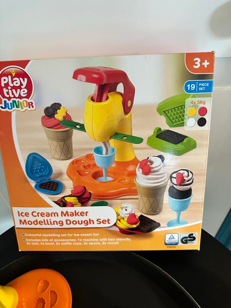 Playtive Junior Ice Cream Maker Modelling Dough Set, Kinderen en Baby's, Speelgoed | Educatief en Creatief, Ophalen of Verzenden