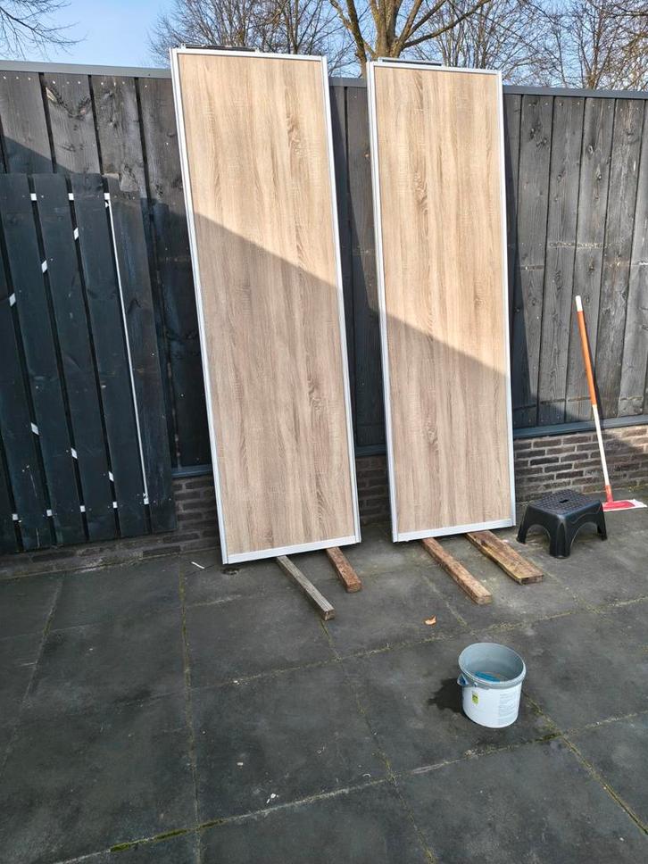 Schuifdeuren, Huis en Inrichting, Woonaccessoires | Kamerschermen, Zo goed als nieuw, Ophalen