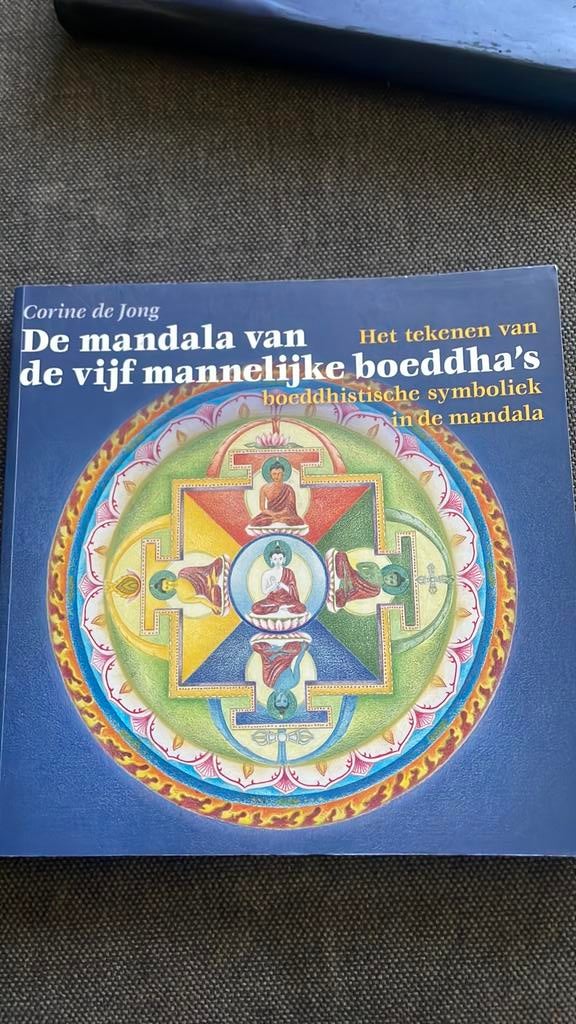 Carla de Jong - De mandala van de vijf mannelijke boeddha's, Achtergrond en Informatie, Zo goed als nieuw, Overige onderwerpen