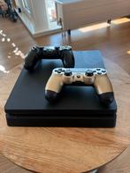 Playstation 4 Slim 1TB + 2 controllers - Spotprijs!, Gebruikt, Met 2 controllers, Ophalen of Verzenden, 1 TB