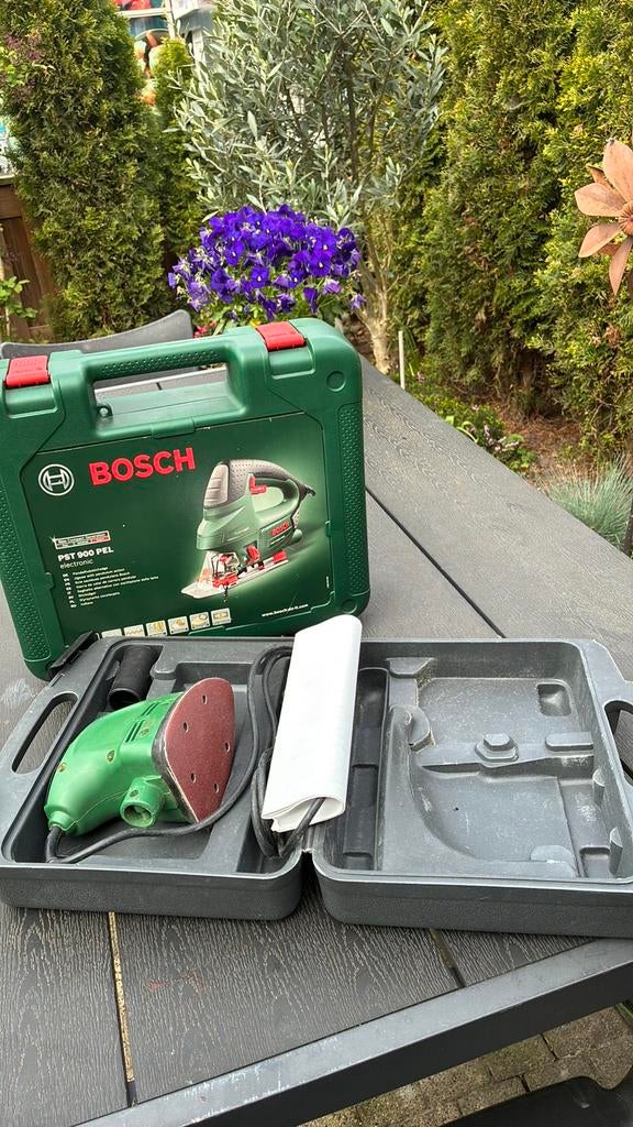 Te koop decoupeerzaag en schuurmachine samen, Doe-het-zelf en Verbouw, Ophalen of Verzenden, Zo goed als nieuw, Minder dan 600 watt