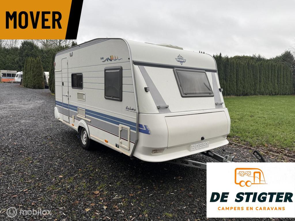 Hobby 440 SFe Exclusive vastbed treinzit mover voortent, Hobby, Hobby, 6 tot 7 meter, Tot en met 4