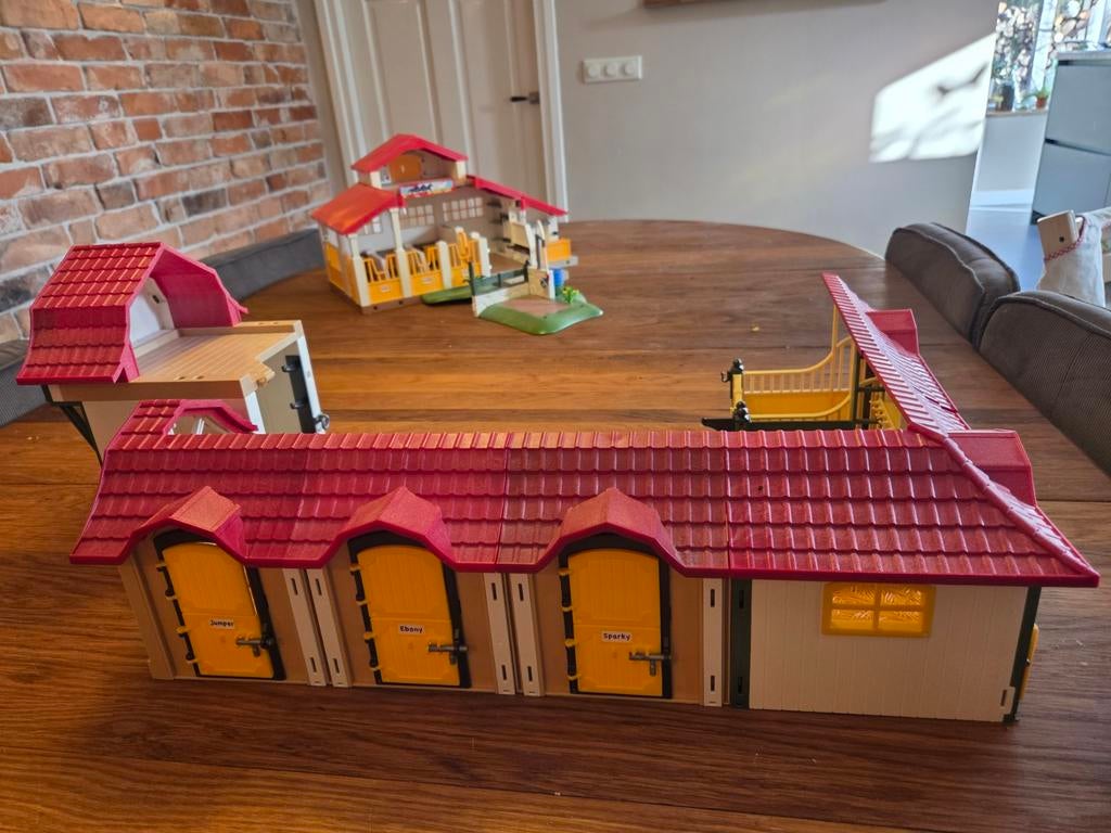 Playmobil Paardenverzameling met Stallen en Spirit Set, Kinderen en Baby's, Speelgoed | Playmobil, Ophalen of Verzenden, Gebruikt