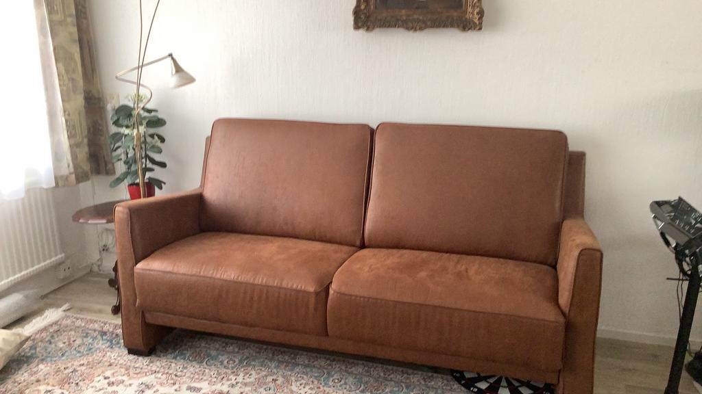 Bank, Huis en Inrichting, 150 tot 200 cm, Tweepersoons, Ophalen of Verzenden, Zo goed als nieuw