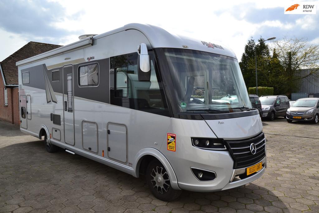 Frankia Platin I 8400 GD - Automaat - 2x Airco - Leer - Navi, Caravans en Kamperen, Campers, Bedrijf, Diesel, Heiberg, 25
5504PA  Veldhoven, NL