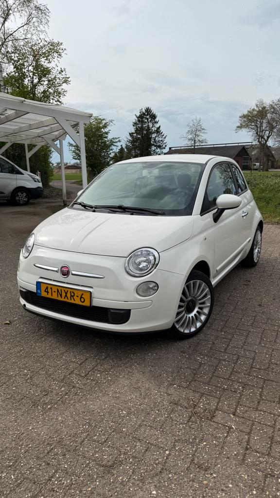 Fiat 500 1.2 AUT 2011 Wit Veel recent vernieuwd, Auto's, Fiat, Particulier, Benzine, Euro 5, B, Hatchback, Automaat, Origineel Nederlands