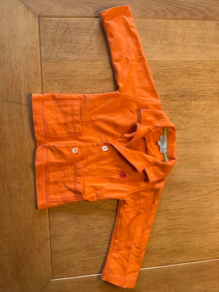 Oranje Koningsdag jasje maat 80 B.B. Donaldson Disney, Kinderen en Baby's, Babykleding | Maat 80, Ophalen of Verzenden, Gebruikt